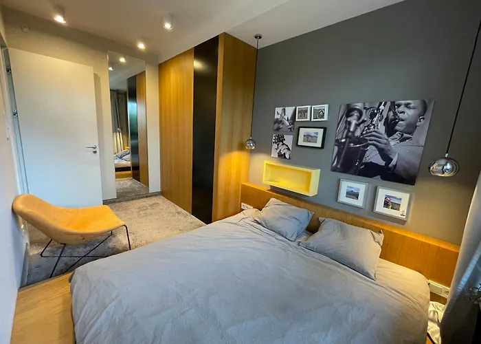 Apartment Z Ogrodem Na Osiedlu Aquarius